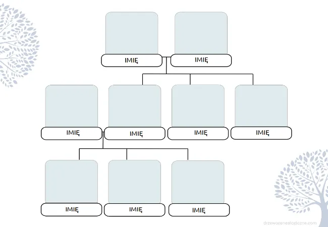 drzewo genealogiczne word